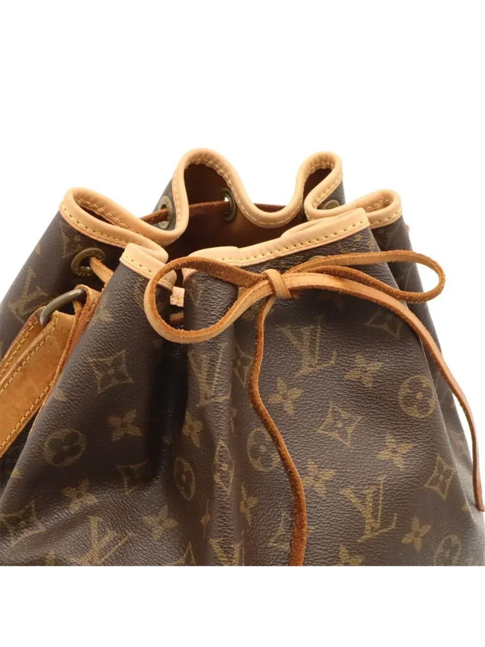 Louis Vuitton Monogram Noe Shoulder Bag Semi Drawstring